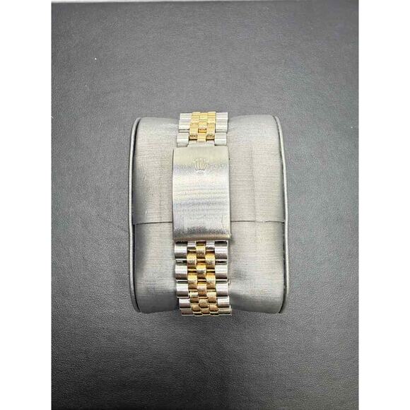 Rolex Datejust 36mm 16233 Two‐Tone 18k Gold Diamond Bezel Roman Dial TS 354349 - Picture 6 of 9